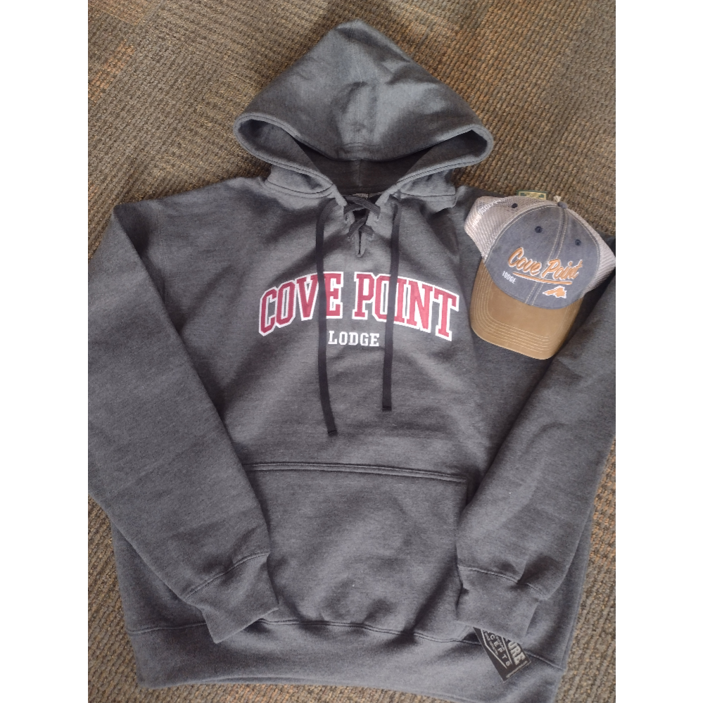 Cove Point Lodge Hoodie & Hat