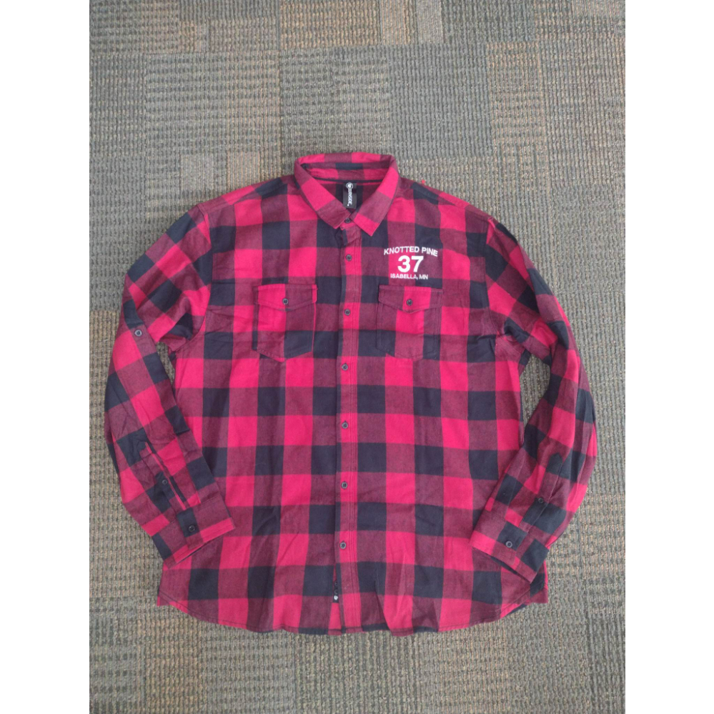 Knotted Pine Flannel