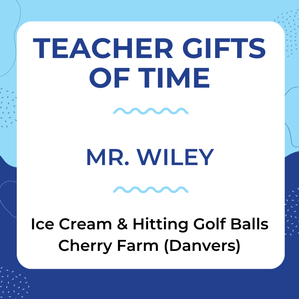 Mr. Wiley - Ice Cream & Hitting Golf Balls (Danvers)