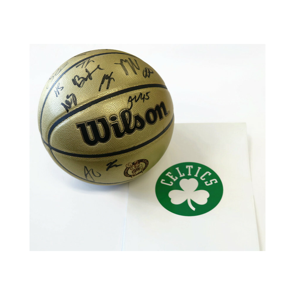 Boston Celtics Autographed Basketball