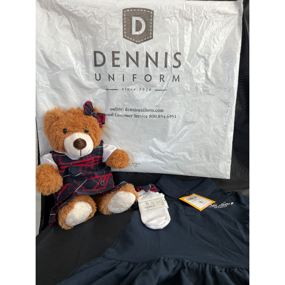 DENNIS Polo Dress, Hamilton Socks and Hamilton Teddy Bear 