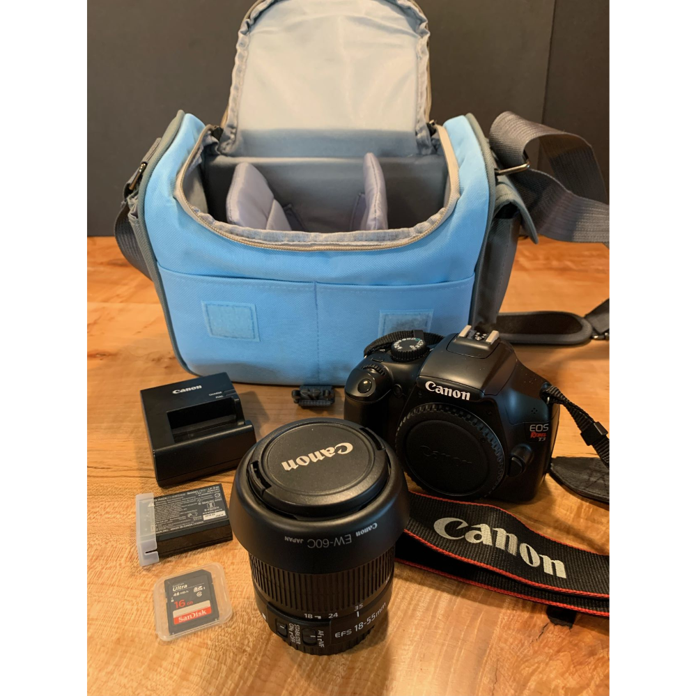 Canon Rebel Digital Camera Kit with Padded Case