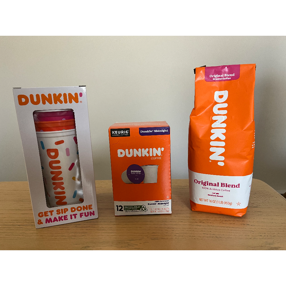 Dunkin Donuts package 
