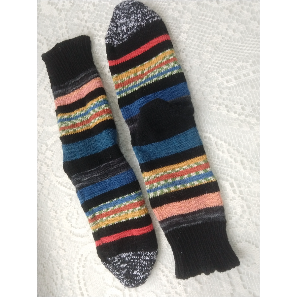 Live Auction: Scrap Yarn Socks