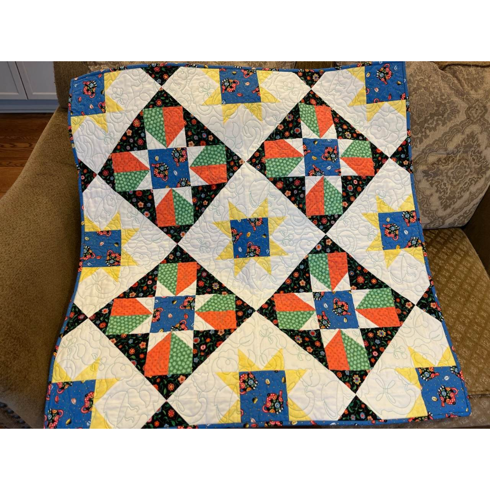 Quilted Lap Quilt/Wall Hanging
