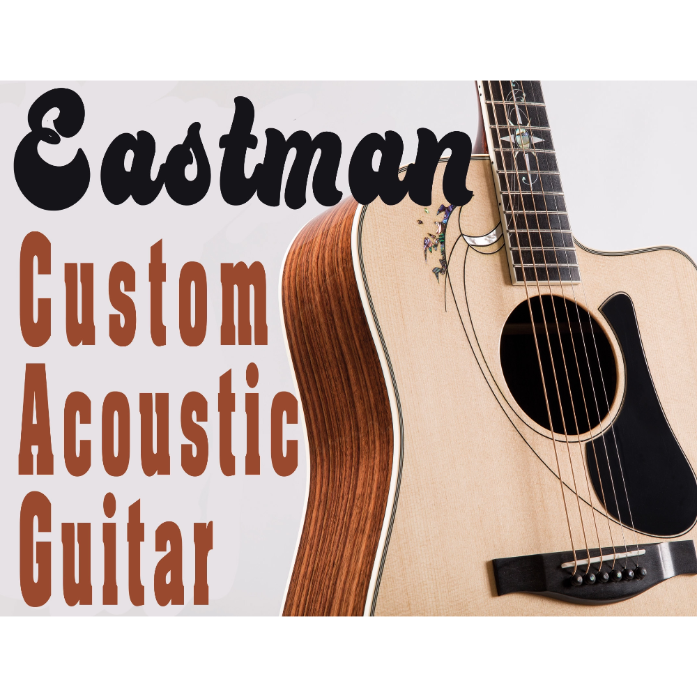 Custom Eastman Acoustic Guitar