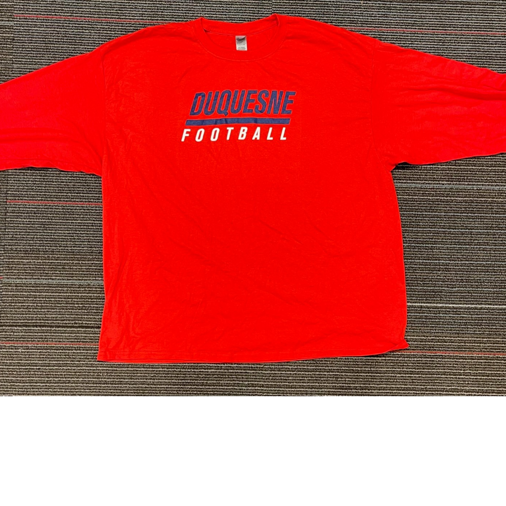 Duquesne Football Long Sleeve Shirt 3XL