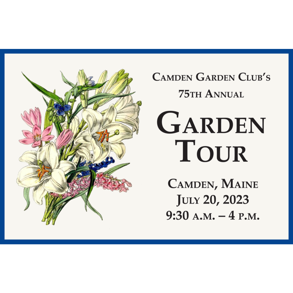 Camden Garden Club Garden Tour Tickets