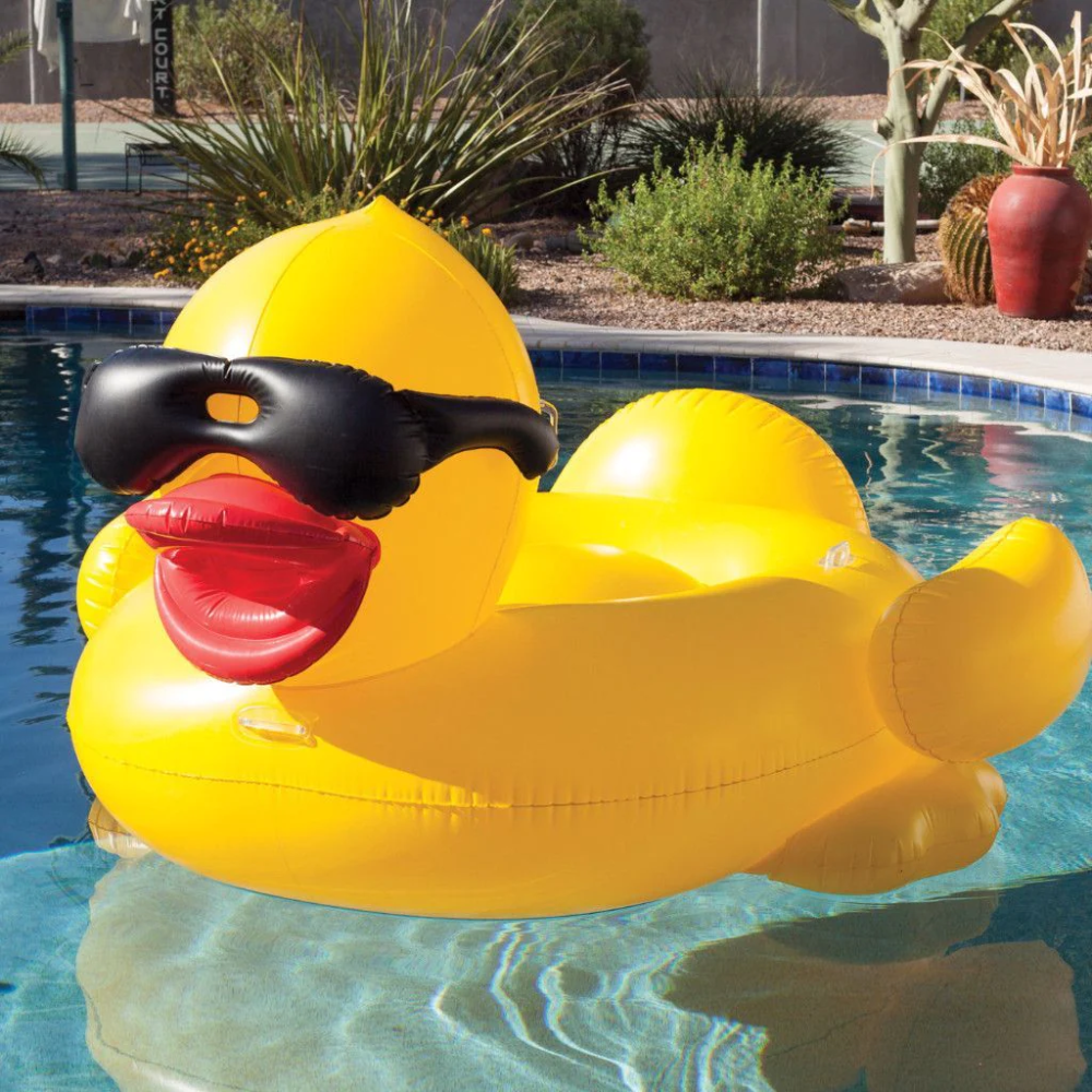 Inflatable Derby Duck Pool Float 
