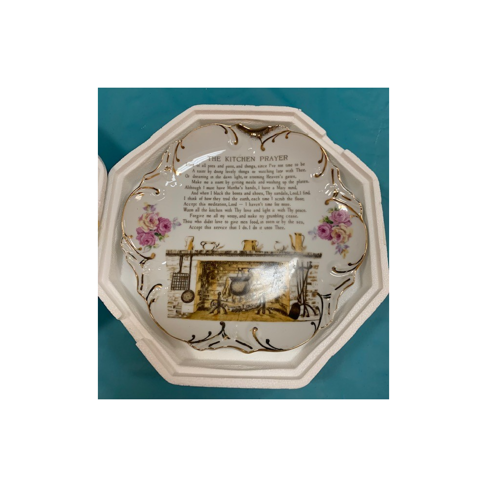 "The Kitchen Prayer" collectible plate