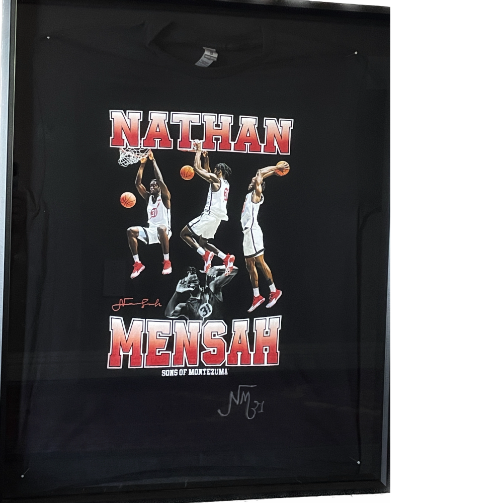 Signed Nathan Mensah Shirt - Black