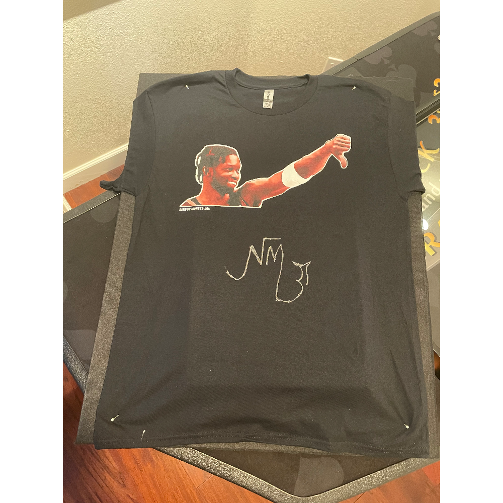 Signed Nathan Mensah Shirt - Thumbs Down