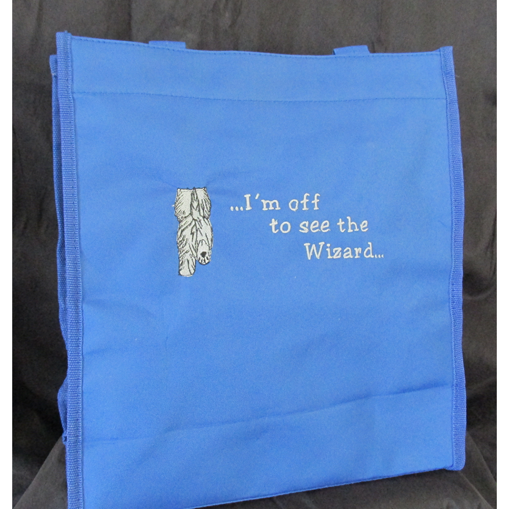 “I'm off to see the wizard...” Embroidered Carry Bag
