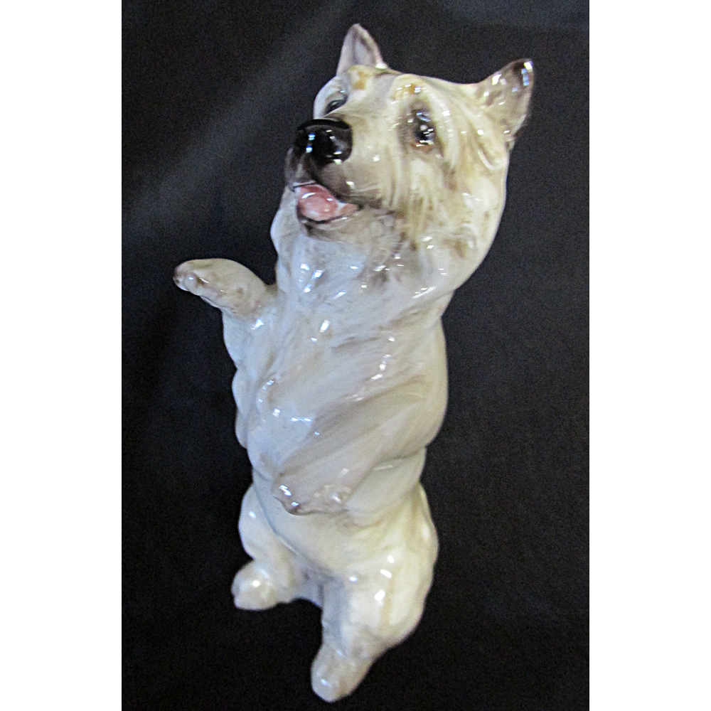 Royal Doulton Begging Cairn Terrier Figurine