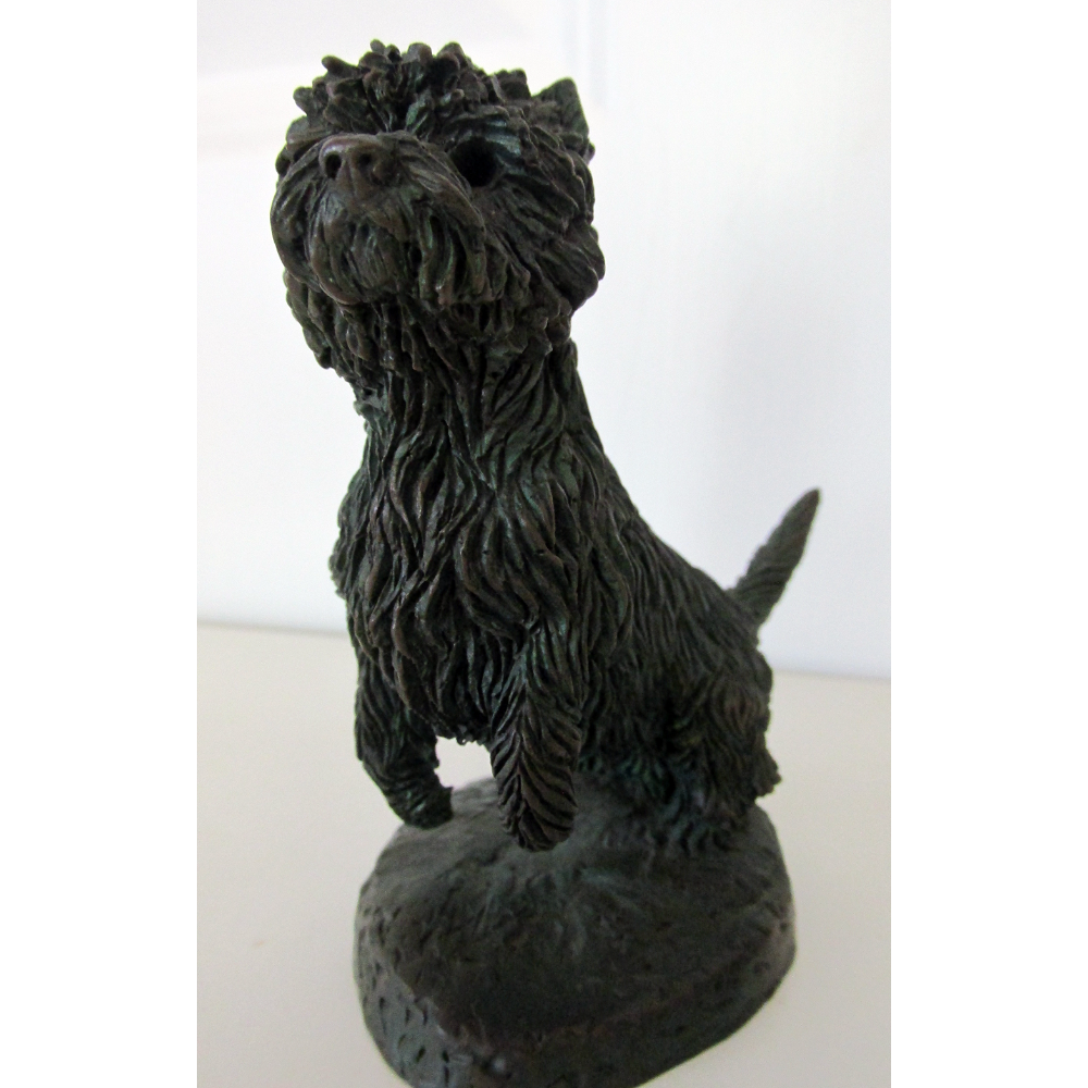 Standing Cairn Terrier Figurine
