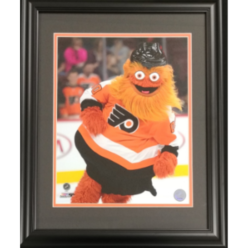 Gritty Photo and Bobblehead