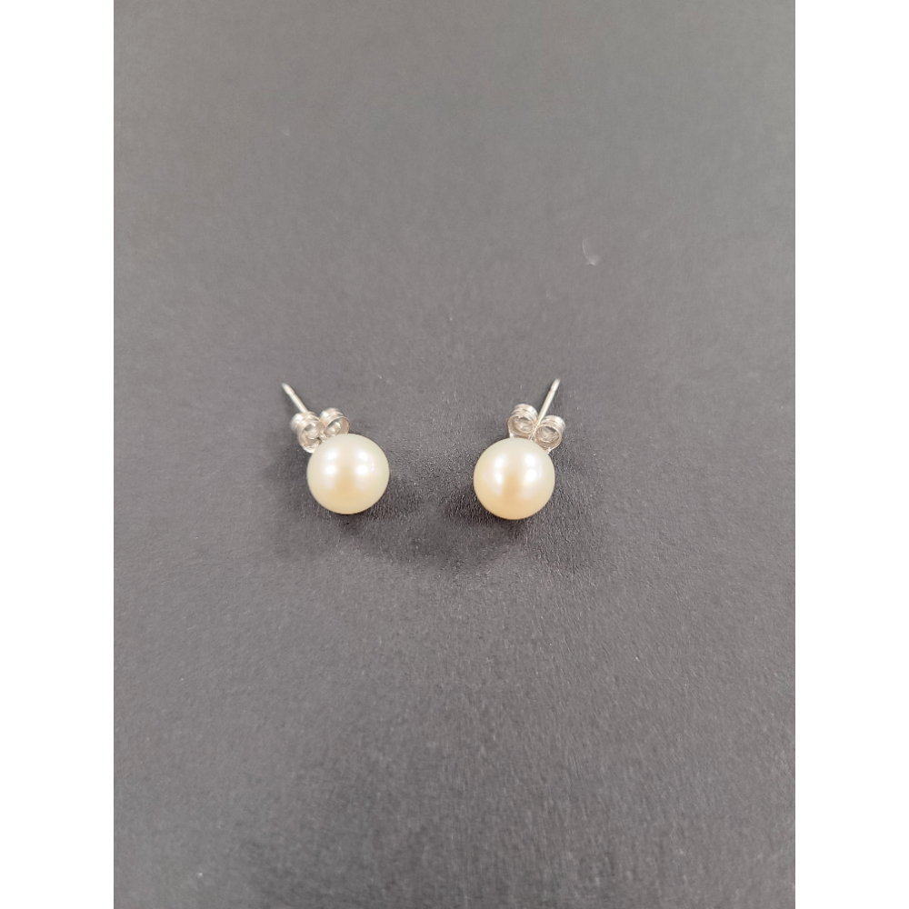 SS Freshwater Cultured Pearl Earrings