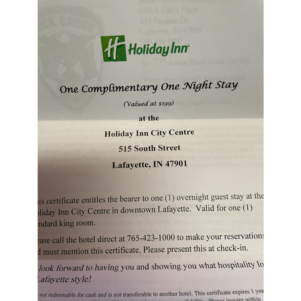 Holiday Inn City Centre~Night stay