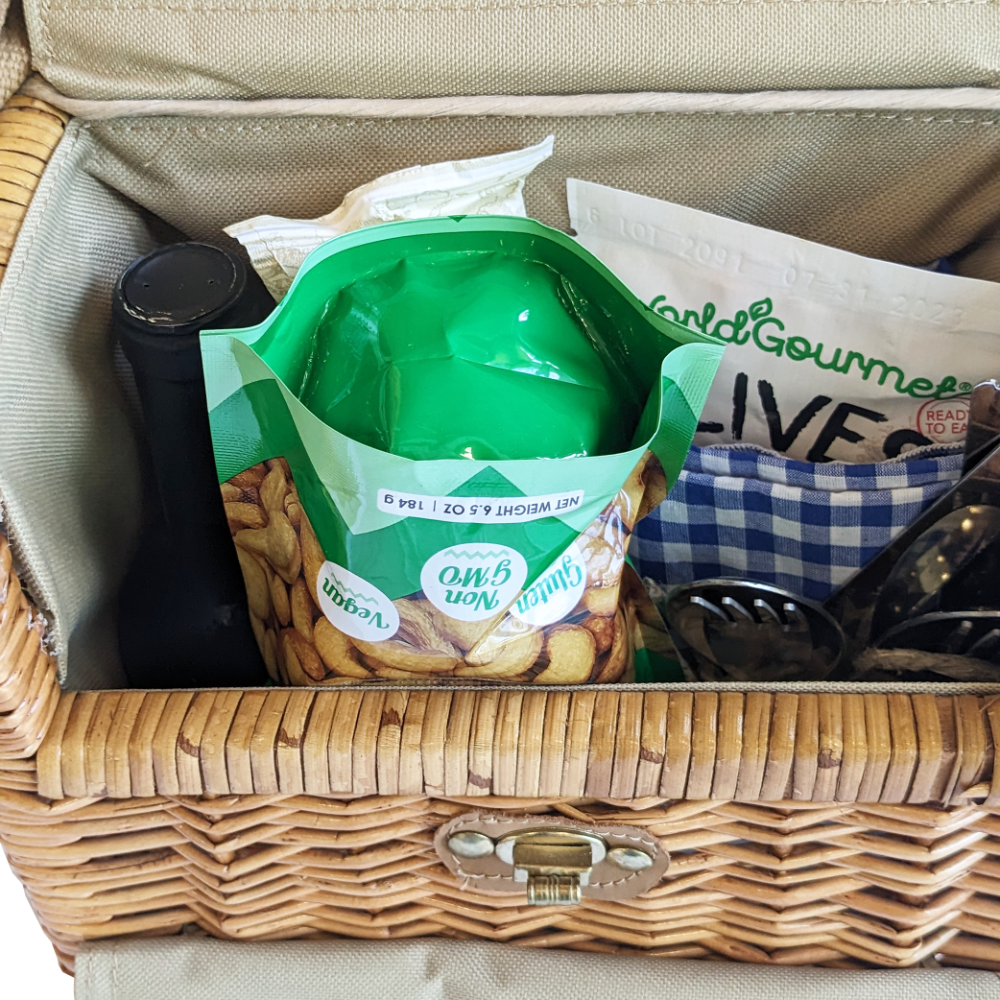 Picnic Basket and $25 Wild Cherry's Gift card