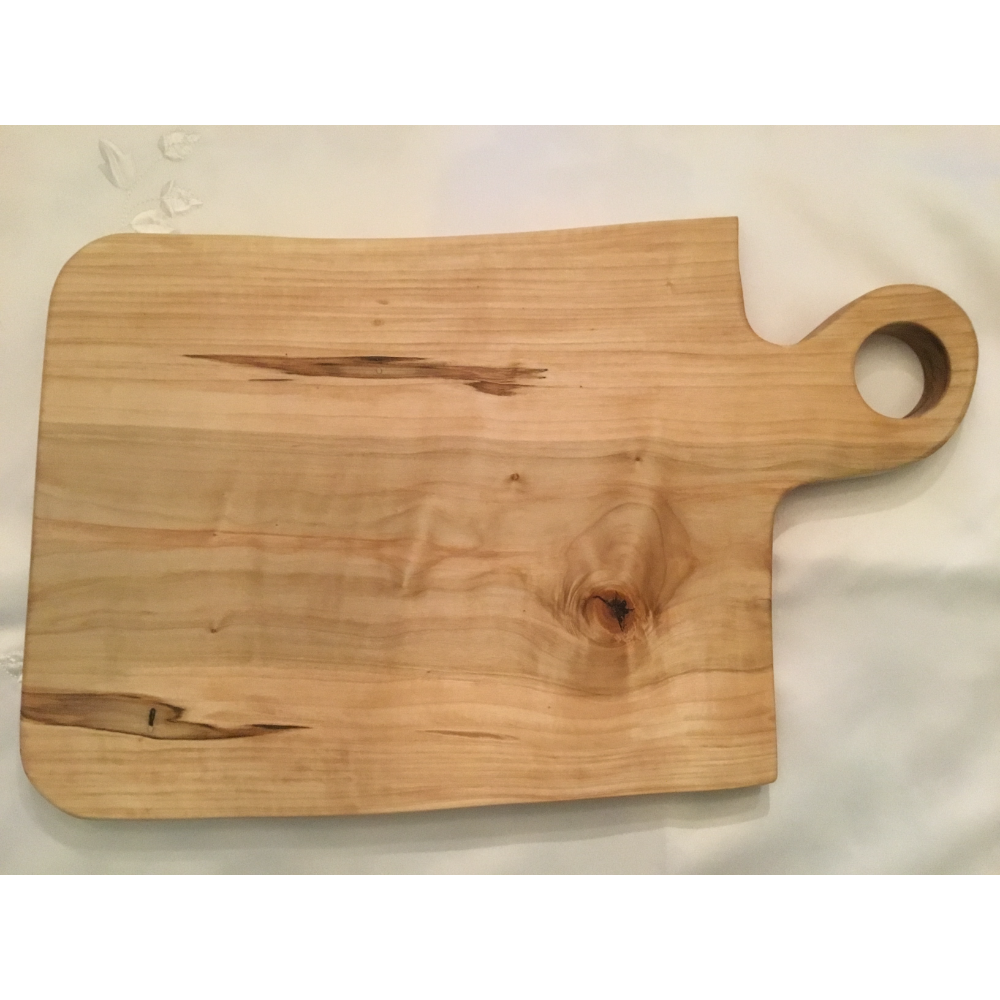 Handcrafted Live-Edge Maple Charcuterie Board