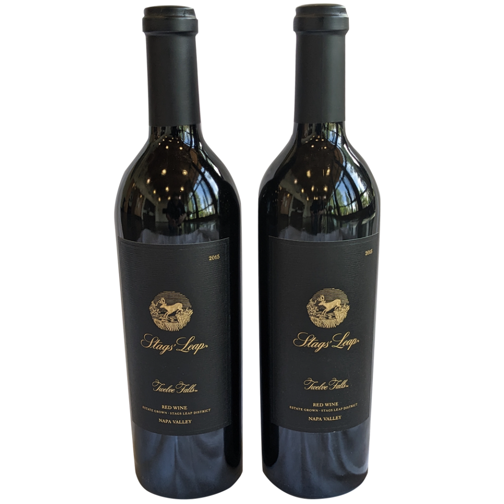 2 Bottles 2015 Stags' Leap Estate Grown SLDistrict NV Red Blend - Twelve Falls