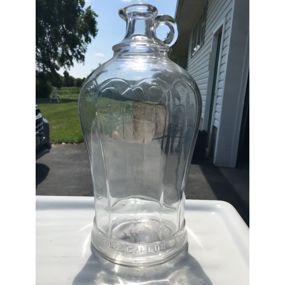 Vintage Glass One Gallon Jug
