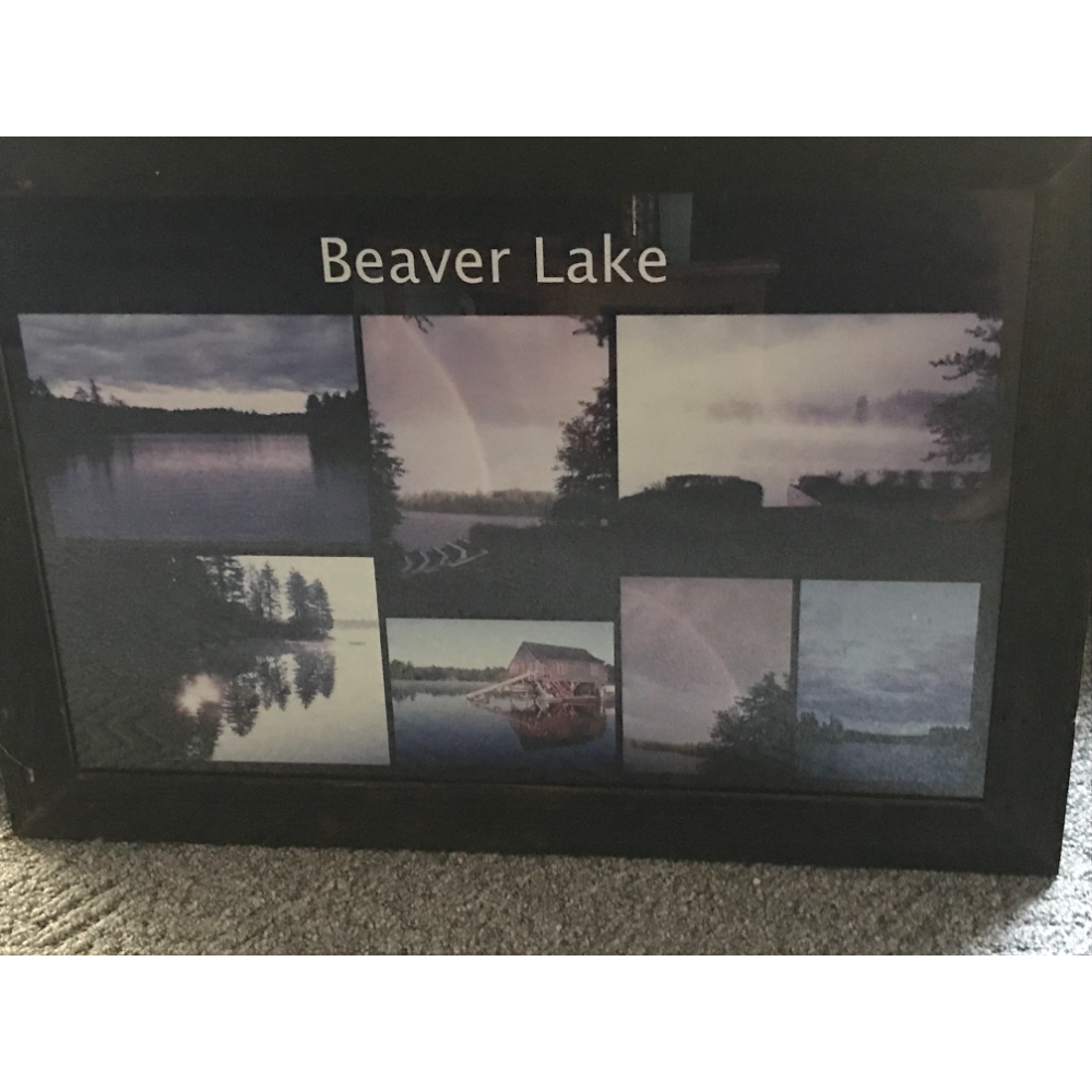 Framed Collage of Beaver Lake