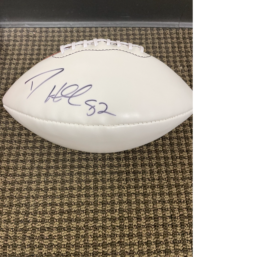 Dante Hall signed football 