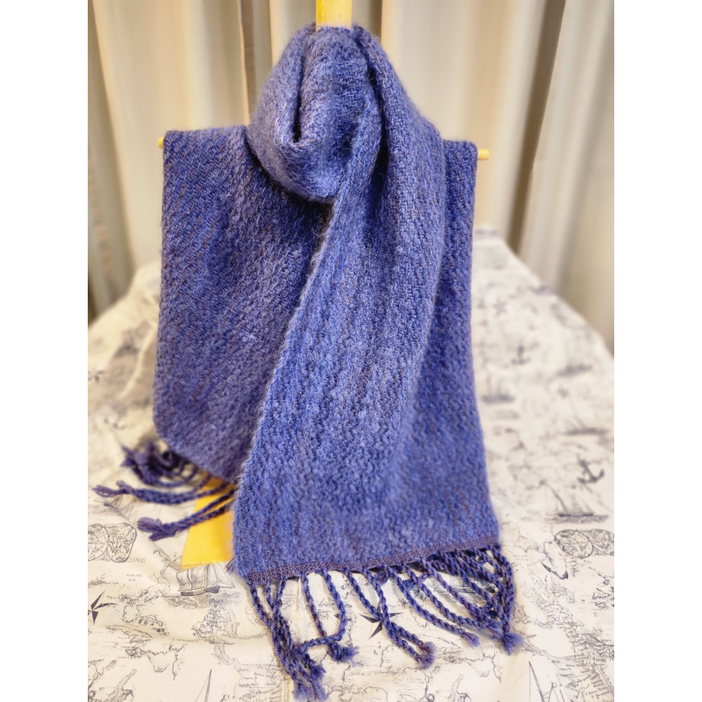 Handwoven and Dyed  Scarf