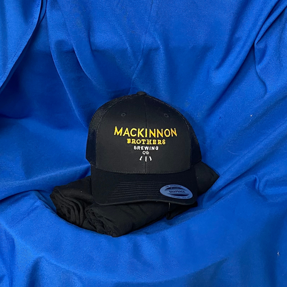 T-Shirt & Hat- Mackinnon Brothers Brewing 