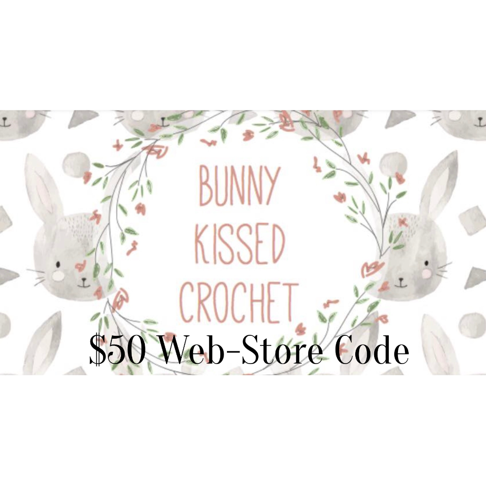 Bunny Kissed Crochet Gift Card