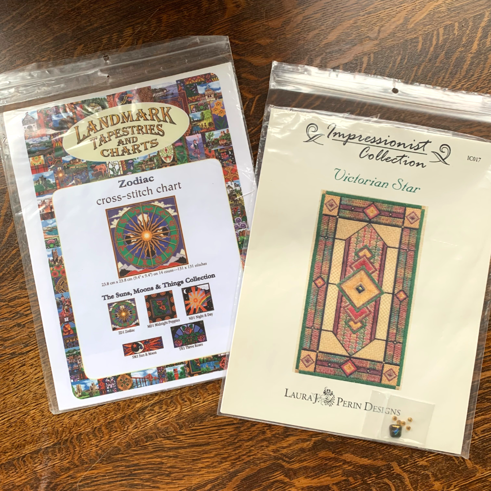 2 Cross Stitch Tapestry Patterns
