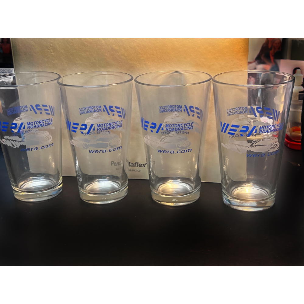 WERA Pint Glasses (Set of 4)