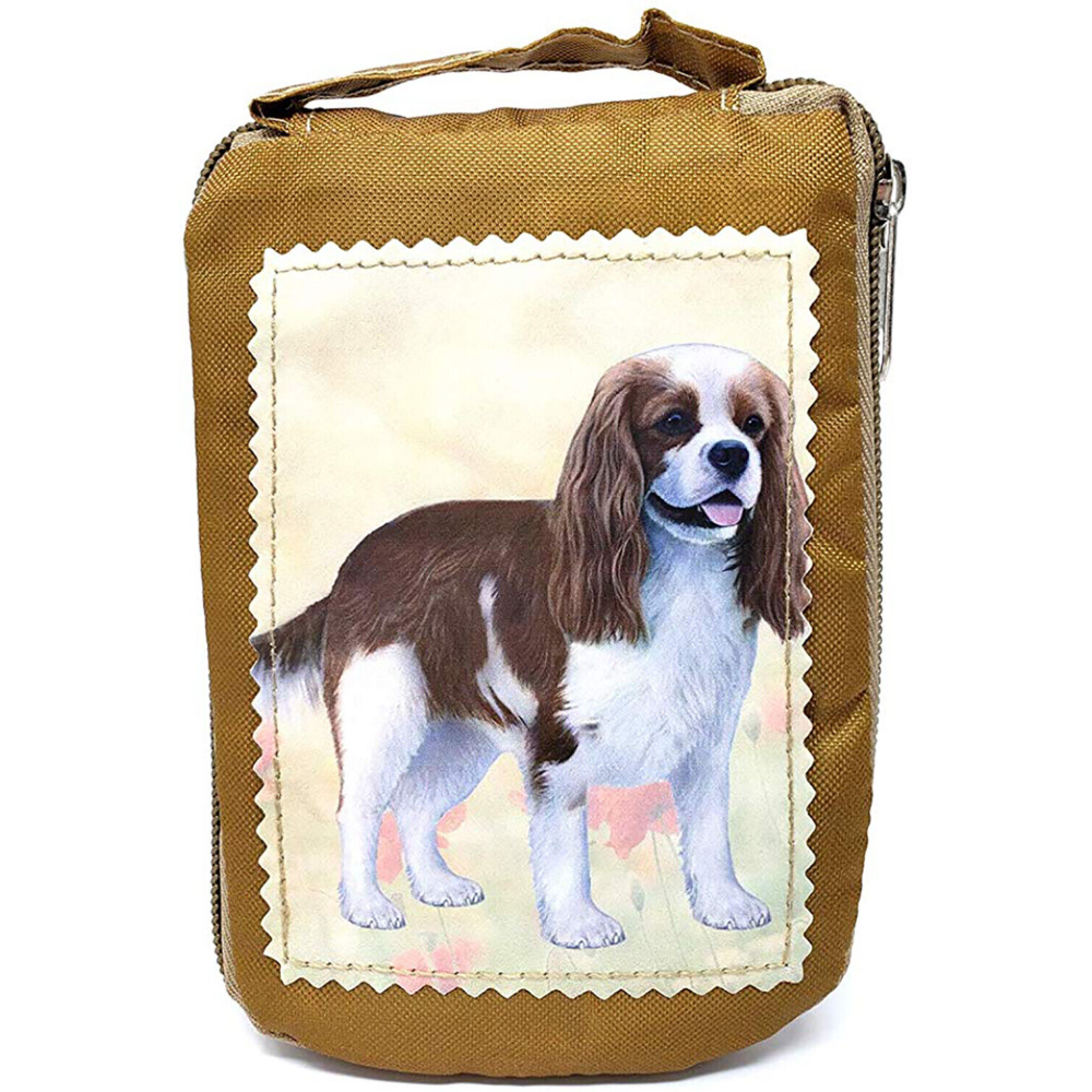 Cavalier King Charles Spaniel Tote Bag - Foldable to Pouch