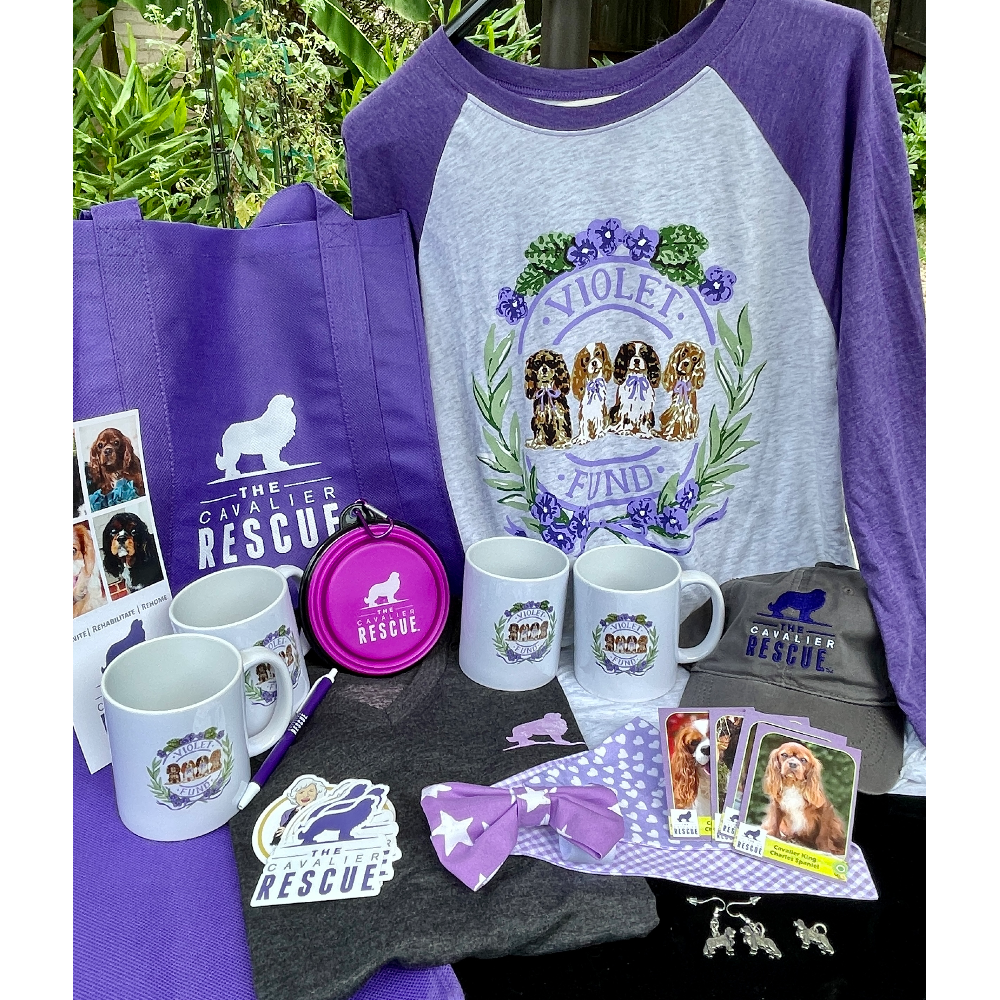 Violet's Fund | The Cavalier Rescue Swag Bag