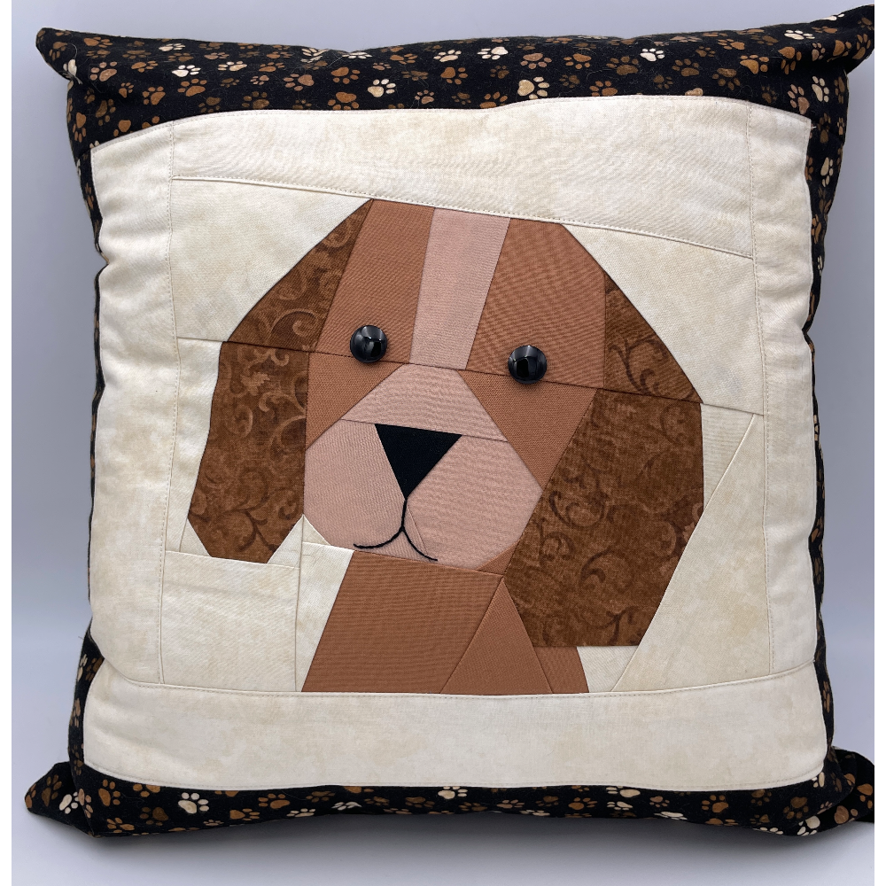 Hand-Made  | One-of-a-kind | Cavalier Pillow