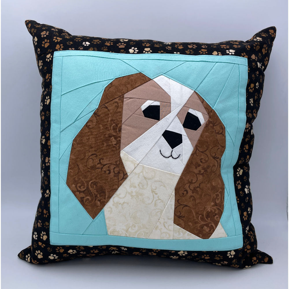 Hand-Made  | One-of-a-kind | Cavalier Pillow