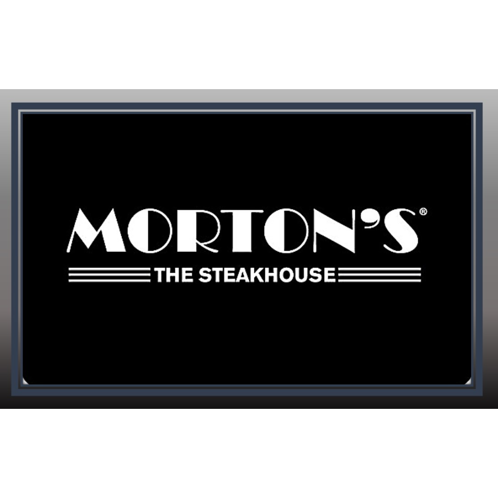 $100 MORTON'S THE STEAK HOUSE GIFT CARD