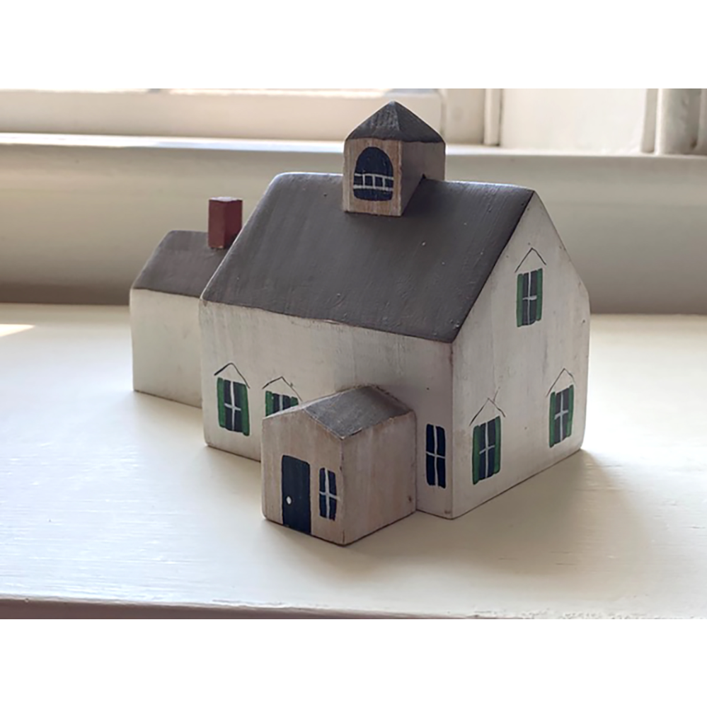 Shaker Schoolhouse/Library Wooden Model - Friends of the Shakers