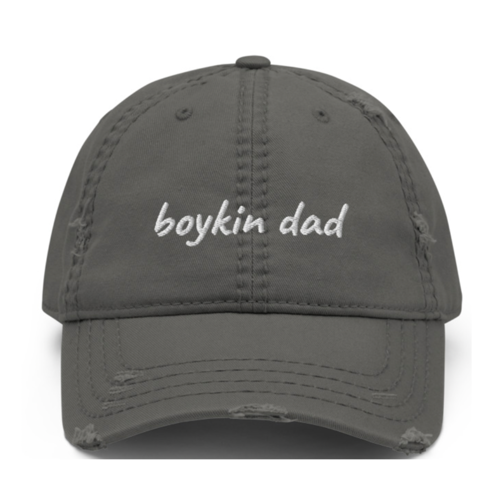 Boykin Dad Embroidered distressed hat