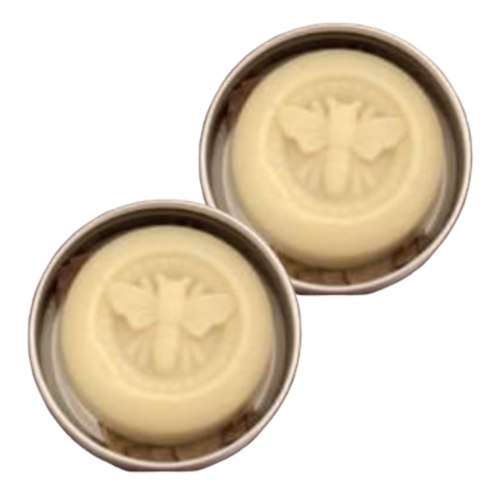 Set of 2 Hand lotion bars in tins