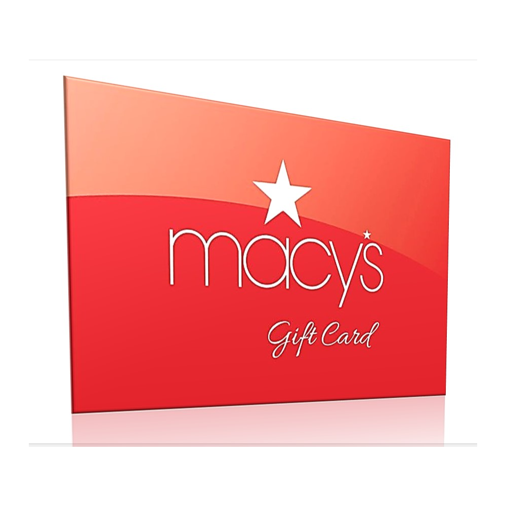 $100 MACY'S GIFT CARD