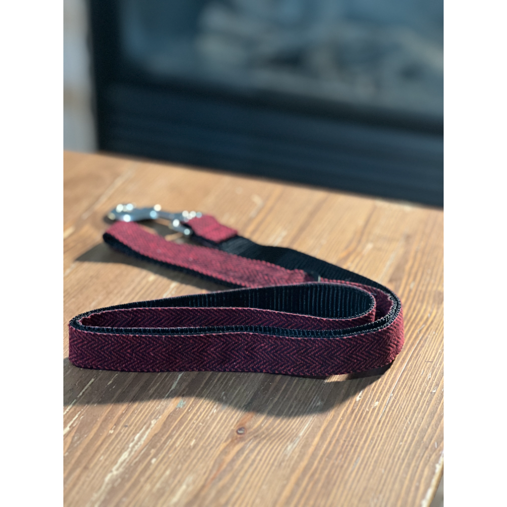 Red Patterned Leash
