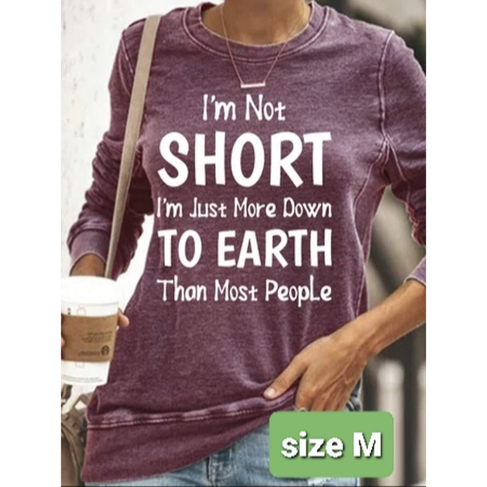 "I'm Not Short" Tee MEDIUM