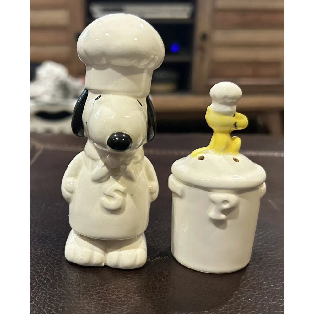 Snoopy & Woodstock Salt & Pepper Set