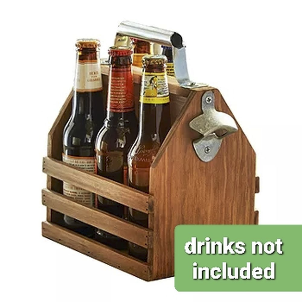 Bottle Carrier with Opener