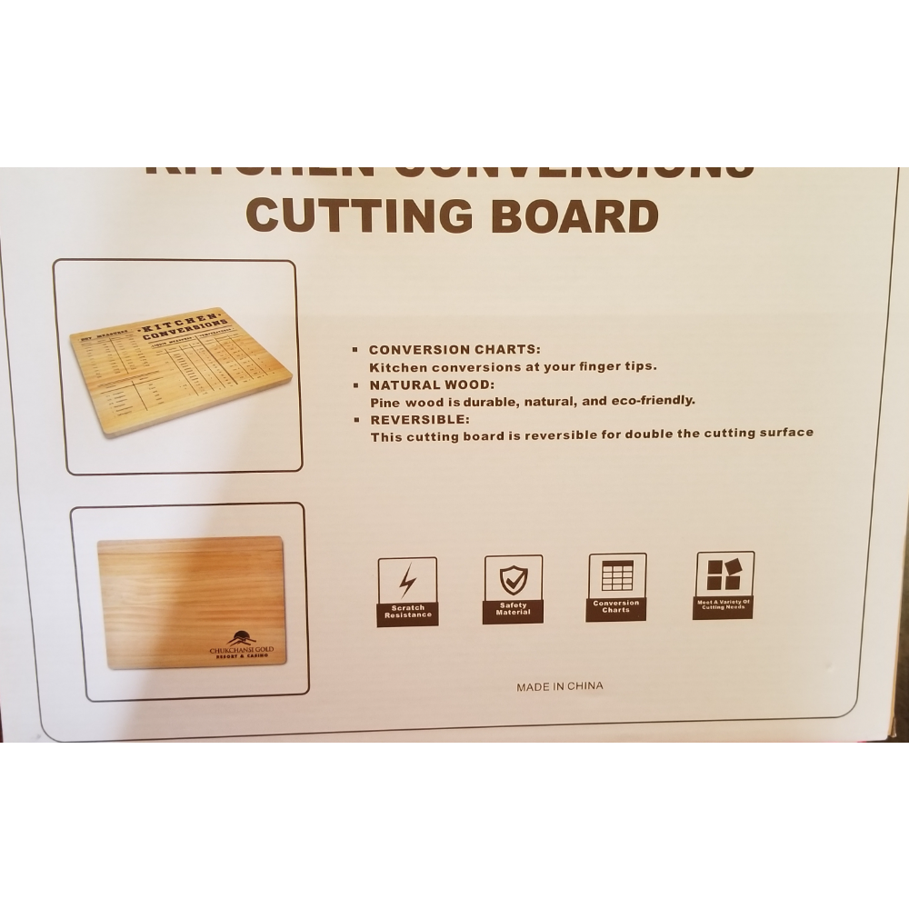 Kitchen Conversions Cutting Board 
