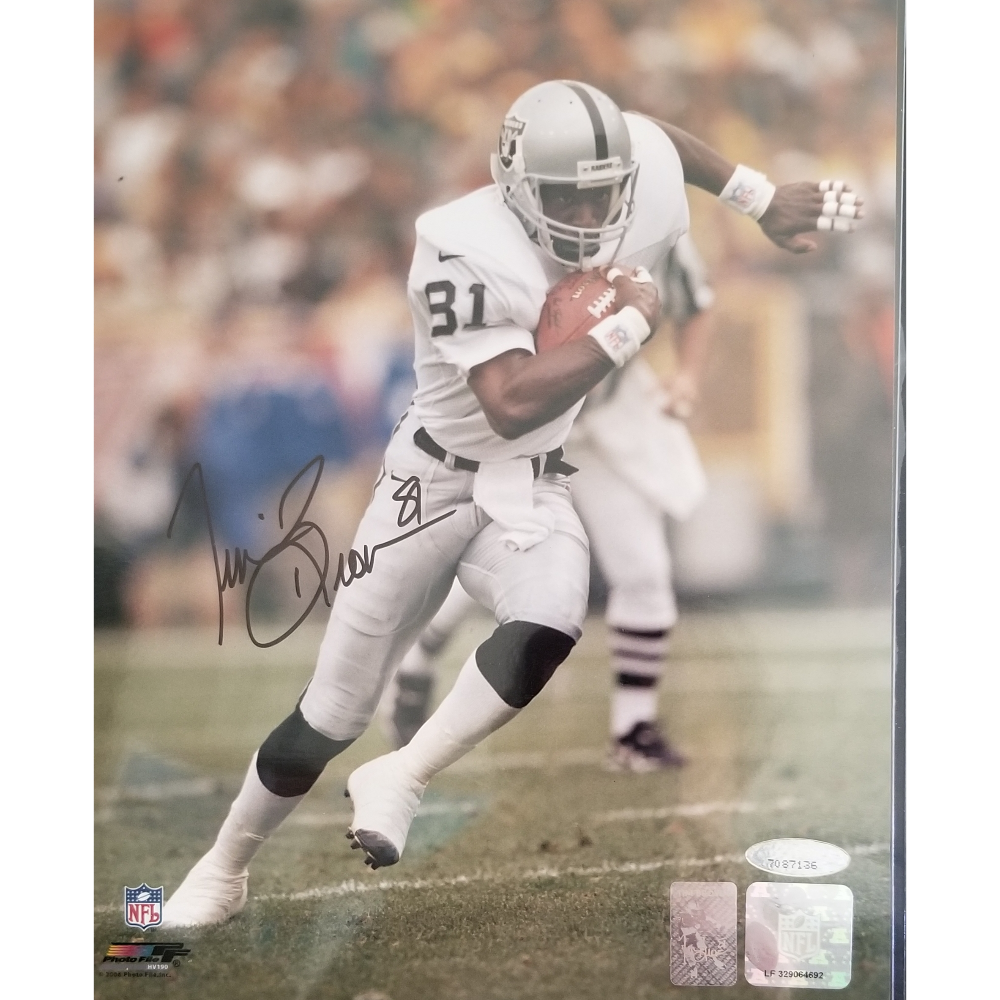 Tim Brown Autographed Photo