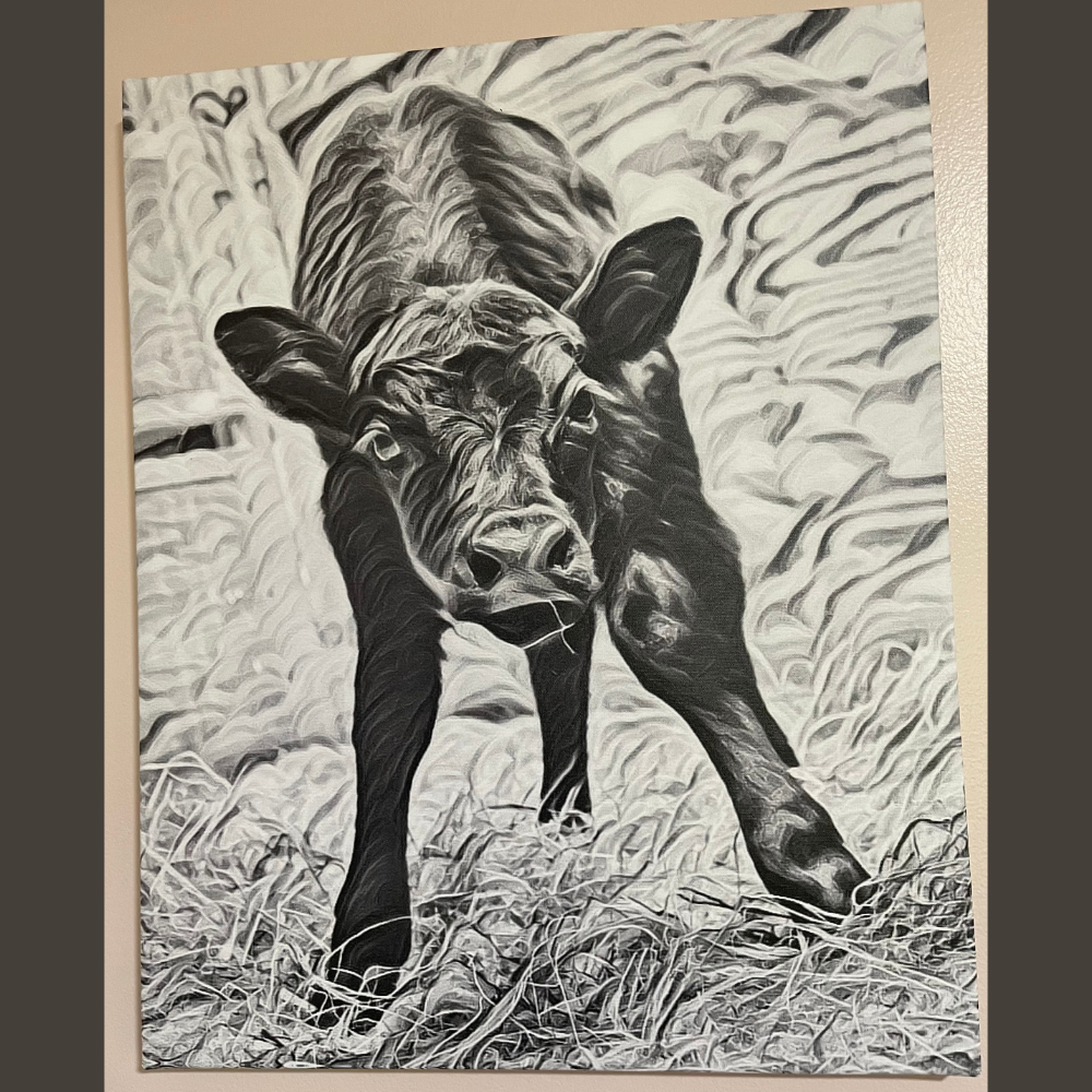 Custom Artwork - Calf Print