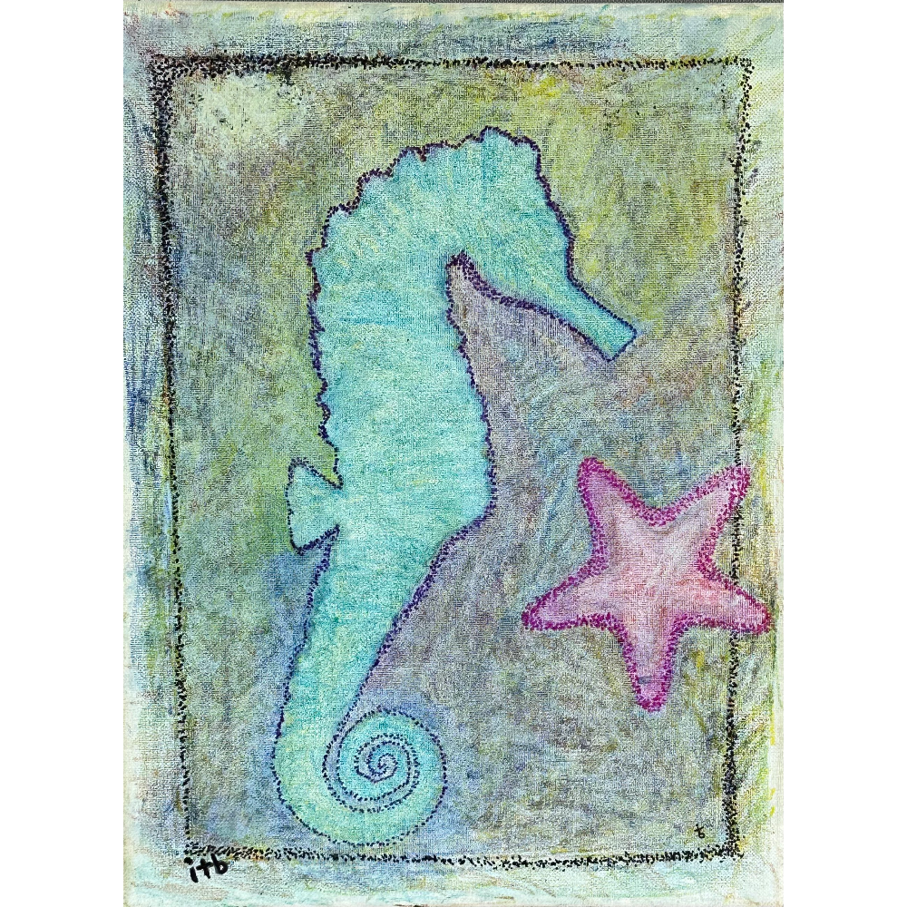 "Seahorse and Sea Star", by Ian Baird
